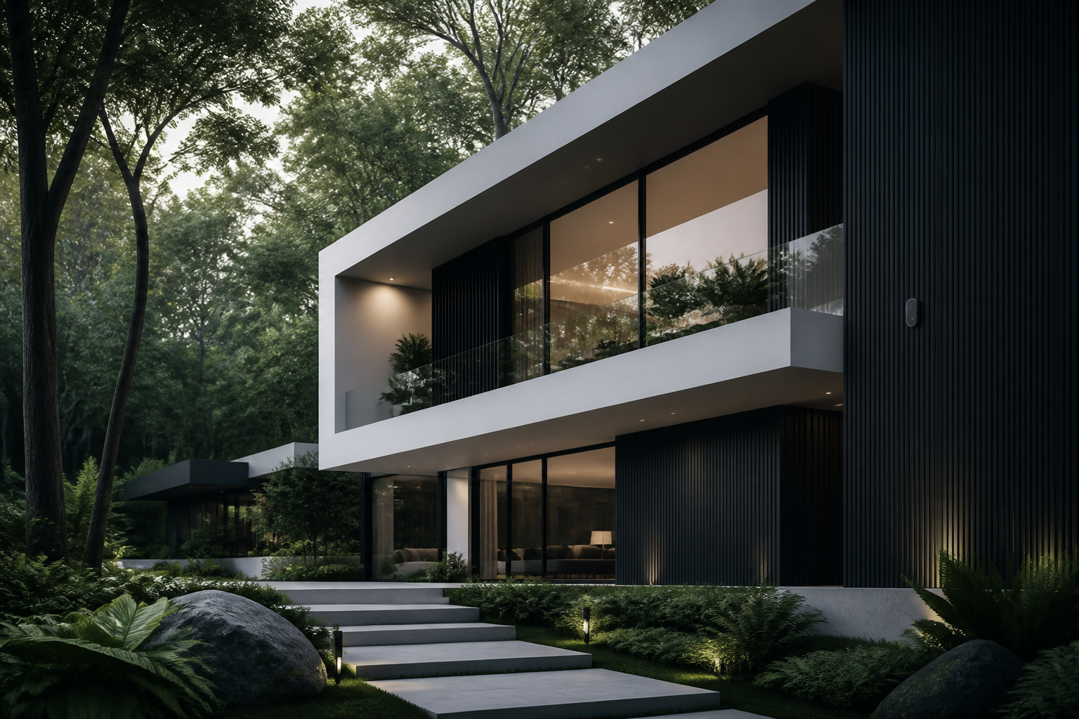 Maisons d'architectes : la sécurité DAITEM intégrée au design